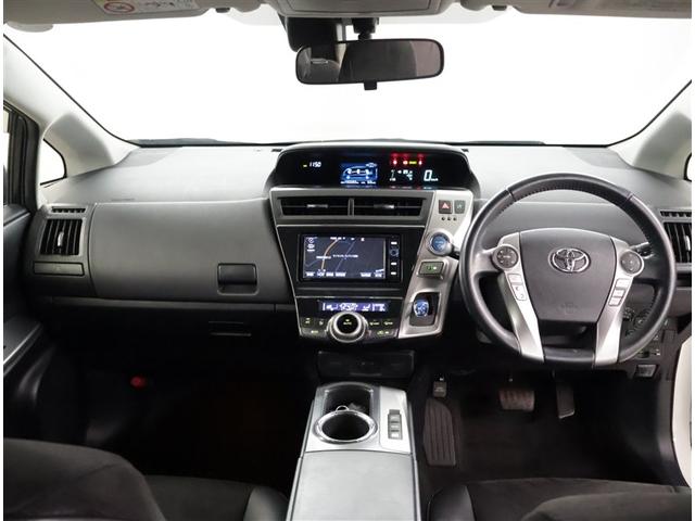 プリウスアルファ Ｇツーリングセレクション　運転席パワーシート　ナビ＆ＴＶ　プリクラッシュセーフティ　オートクルーズ　地デジ　パワーウィンドウ　エアコン　横滑防止　ＡＷ　盗難防止システム　ＡＢＳ　助手席エアバッグ　ＤＶＤ再生可　キーレス　ＥＴＣ（5枚目）