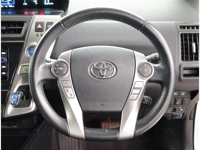 プリウスアルファ Ｇツーリングセレクション　運転席パワーシート　ナビ＆ＴＶ　プリクラッシュセーフティ　オートクルーズ　地デジ　パワーウィンドウ　エアコン　横滑防止　ＡＷ　盗難防止システム　ＡＢＳ　助手席エアバッグ　ＤＶＤ再生可　キーレス　ＥＴＣ（6枚目）