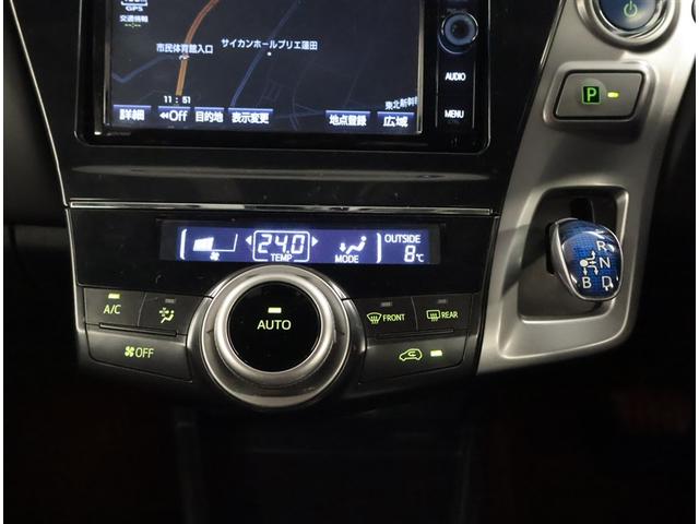 プリウスアルファ Ｇツーリングセレクション　運転席パワーシート　ナビ＆ＴＶ　プリクラッシュセーフティ　オートクルーズ　地デジ　パワーウィンドウ　エアコン　横滑防止　ＡＷ　盗難防止システム　ＡＢＳ　助手席エアバッグ　ＤＶＤ再生可　キーレス　ＥＴＣ（12枚目）