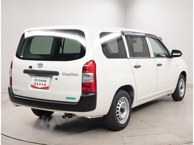 プロボックス Ｇ　ワンセグＴＶ　１００Ｖ　アイドリングストップ車　ＥＴＣ　バックカメラ　ＡＣ　メモリーナビ　衝突被害軽減ブレーキ　ＡＢＳ　キーレス（3枚目）