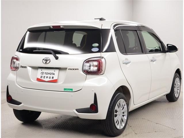 パッソ モーダ スマートキ 誤発進抑制機能 バックガイドモニター エアバック AS&G エアコン キーレス LED Wエアバッグ ドライブレコーダー 横滑り防止 ナビTV 盗難防止システム ワンセグTV メモリナビ(3枚目)