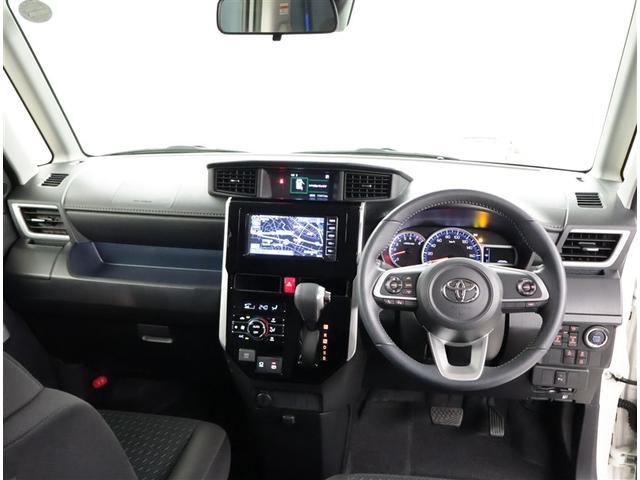 ルーミー カスタムG アイドリング 両側電動SD LEDヘット バックビューモニター 衝突回避ブレーキ フルフラット スマートキー メモリナビ ワンセグTV クルーズコントロール ETC オートエアコン アルミホイール(5枚目)