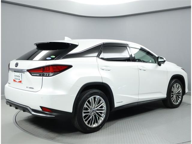 RX RX450h バージョンL プリクラッシュセーフティー リアカメラ ナビTV 地デジ 本革 メモリナビ 横滑り防止装置 盗難防止装置 記録簿 エアバッグ DVD再生機能 100V ABS LEDライト オートクルーズコントロール(3枚目)