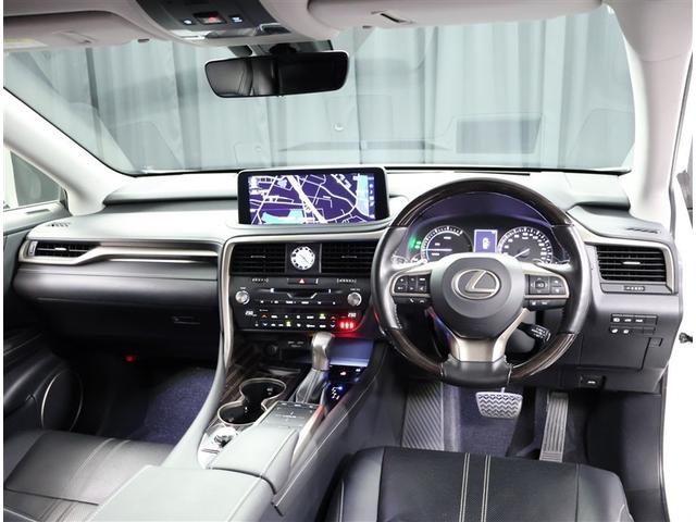 RX RX450h バージョンL プリクラッシュセーフティー リアカメラ ナビTV 地デジ 本革 メモリナビ 横滑り防止装置 盗難防止装置 記録簿 エアバッグ DVD再生機能 100V ABS LEDライト オートクルーズコントロール(5枚目)