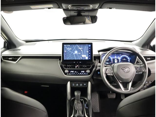 カローラクロス Z 助手席エアバッグ Bカメラ LEDライト サイドエアバッグ スマートキー オートエアコン ドライブレコーダー メモリーナビ 運転席パワーシート ミュージックプレイヤー接続可 ETC キーレス 記録簿(5枚目)