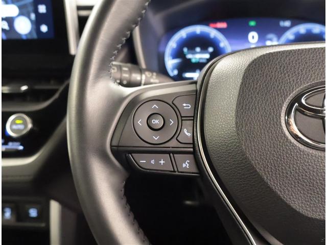 カローラクロス Z 助手席エアバッグ Bカメラ LEDライト サイドエアバッグ スマートキー オートエアコン ドライブレコーダー メモリーナビ 運転席パワーシート ミュージックプレイヤー接続可 ETC キーレス 記録簿(7枚目)