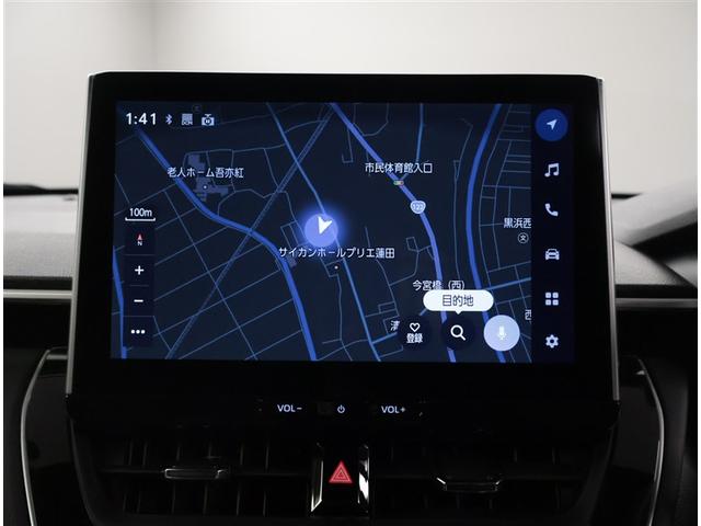 カローラクロス Z 助手席エアバッグ Bカメラ LEDライト サイドエアバッグ スマートキー オートエアコン ドライブレコーダー メモリーナビ 運転席パワーシート ミュージックプレイヤー接続可 ETC キーレス 記録簿(10枚目)