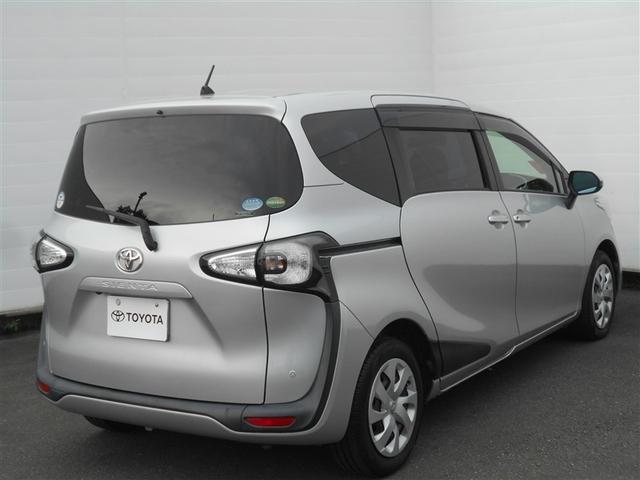 シエンタ G ナビ・TV スマートキープッシュスタート アイドリングS 1オ-ナ- リアカメラ 地デジフルセグ 定期点検記録簿 フルオートエアコン パワーウィンド ETC 運転席エアバック パワステ DVD再生可(4枚目)