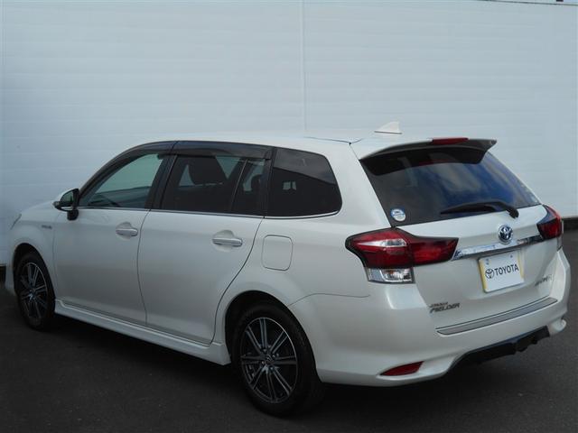 カローラフィールダー ハイブリッドG ダブルバイビー PCS インテリキー 横滑防止 フルセグTV メンテナンスノート LEDヘッドライト オートエアコン ETC DVD再生 アルミホイール キーフリーシステム サイドエアバッグ ナビTV ABS(5枚目)