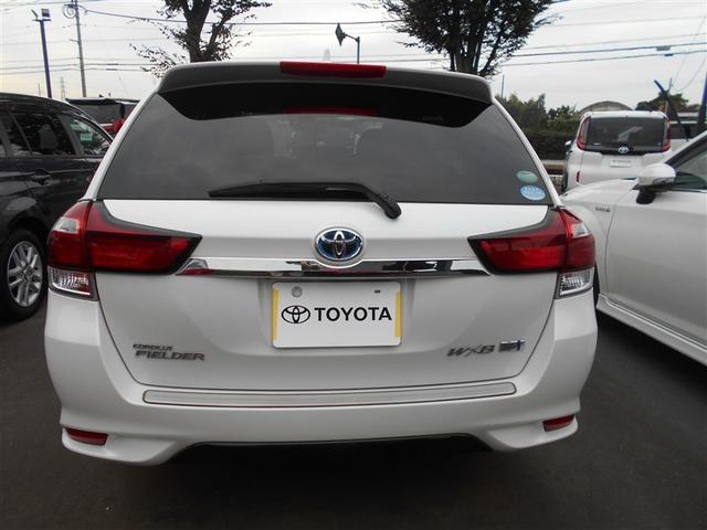 カローラフィールダー ハイブリッドG ダブルバイビー PCS インテリキー 横滑防止 フルセグTV メンテナンスノート LEDヘッドライト オートエアコン ETC DVD再生 アルミホイール キーフリーシステム サイドエアバッグ ナビTV ABS(6枚目)