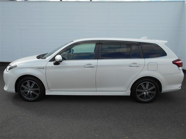 カローラフィールダー ハイブリッドG ダブルバイビー PCS インテリキー 横滑防止 フルセグTV メンテナンスノート LEDヘッドライト オートエアコン ETC DVD再生 アルミホイール キーフリーシステム サイドエアバッグ ナビTV ABS(7枚目)