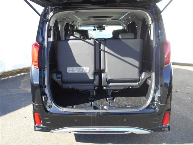 アルファードハイブリッド ＳＲ　Ｃパッケージ　点検記録簿　合革シート　ワンオナ　バックモニター　オートエアコン　ＡＢＳ　イモビ　アルミ　ドライブレコーダー　ナビ＆ＴＶ　４ＷＤ　ミュージックプレイヤー接続可　３列シート　メモリーナビ　キーフリー（9枚目）