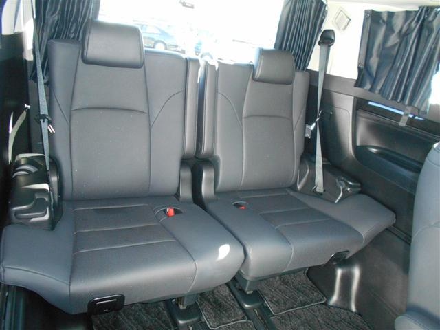 アルファードハイブリッド ＳＲ　Ｃパッケージ　点検記録簿　合革シート　ワンオナ　バックモニター　オートエアコン　ＡＢＳ　イモビ　アルミ　ドライブレコーダー　ナビ＆ＴＶ　４ＷＤ　ミュージックプレイヤー接続可　３列シート　メモリーナビ　キーフリー（17枚目）