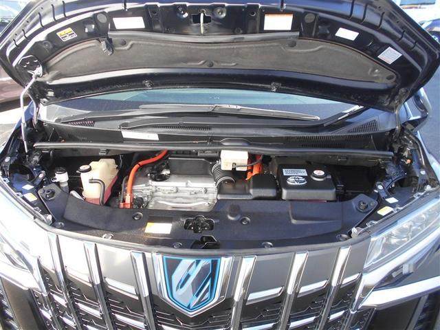 アルファードハイブリッド ＳＲ　Ｃパッケージ　点検記録簿　合革シート　ワンオナ　バックモニター　オートエアコン　ＡＢＳ　イモビ　アルミ　ドライブレコーダー　ナビ＆ＴＶ　４ＷＤ　ミュージックプレイヤー接続可　３列シート　メモリーナビ　キーフリー（25枚目）