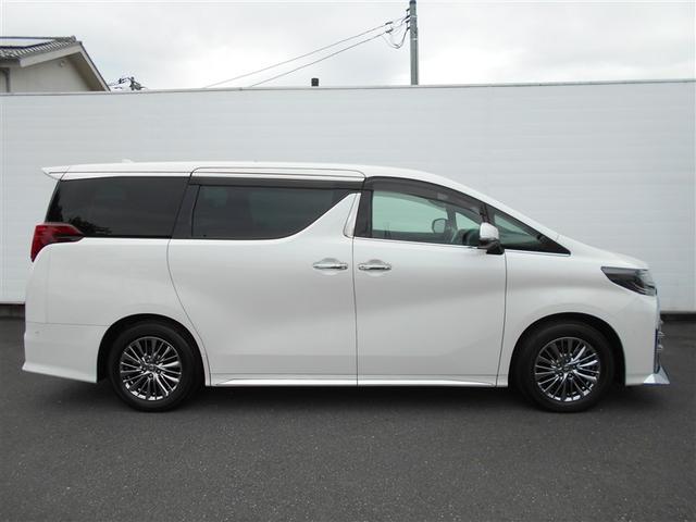 アルファード 3.5エグゼクティブラウンジS ワンオーナー バックモニター レザー LEDヘッドライト 記録簿 クルコン スマキ ETC ドライブレコーダー ABS アルミ 横滑り防止機能 電動シート エアバッグ ナビ&TV 盗難防止装置(4枚目)