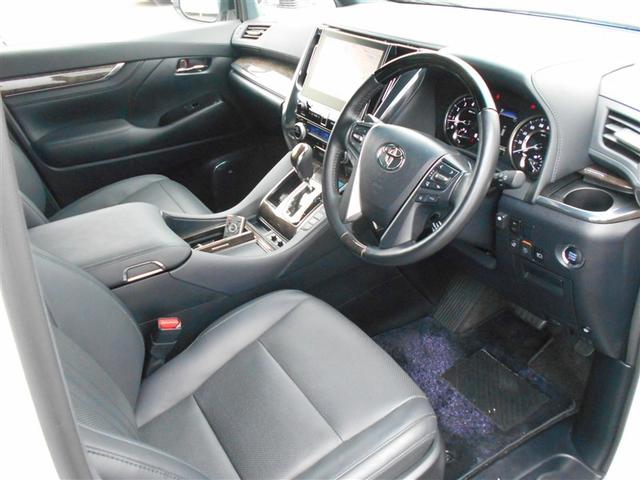 アルファード 3.5エグゼクティブラウンジS ワンオーナー バックモニター レザー LEDヘッドライト 記録簿 クルコン スマキ ETC ドライブレコーダー ABS アルミ 横滑り防止機能 電動シート エアバッグ ナビ&TV 盗難防止装置(8枚目)