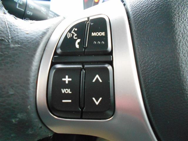 ステアリングスイッチ付いています！　オーディオ操作等便利ですよ！！