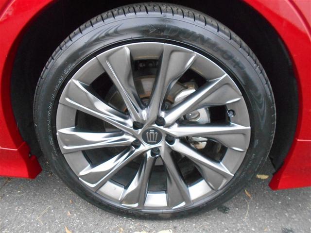 クラウンクロスオーバー Ｇアドバンスド・レザーパッケージ　ＴＳＳ　レザー　フルセグＴＶ　パワーシート　ＬＥＤヘッドライト　クルーズコントロール　Ｂカメラ　ドライブレコーダ　オートエアコン　アルミホイル　ワンオーナー　ＥＴＣ付　横滑り防止装置　４ＷＤ　ＴＶ（8枚目）