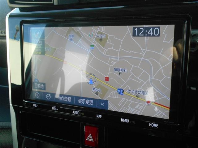 ルーミー カスタムG 両側電動SD LEDヘット バックビューモニター 衝突回避ブレーキ 地デジ スマートキー メモリナビ クルーズコントロール 点検記録簿 DVD ETC 1オーナー オートエアコン アルミホイール PW(11枚目)