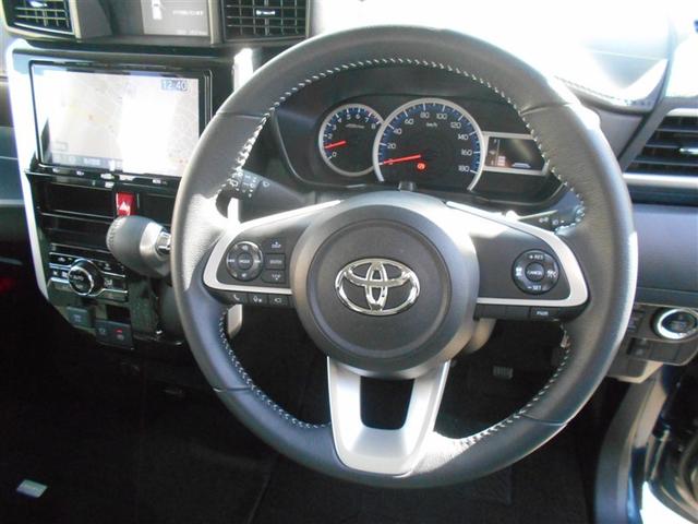 ルーミー カスタムG 両側電動SD LEDヘット バックビューモニター 衝突回避ブレーキ 地デジ スマートキー メモリナビ クルーズコントロール 点検記録簿 DVD ETC 1オーナー オートエアコン アルミホイール PW(20枚目)