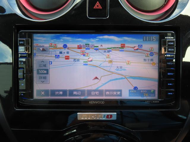 ノート ニスモ　Ｓ　ＥＴＣ　ナビ　ＴＶ　アルミホイール　オートライト　ＬＥＤヘッドランプ　スマートキー　電動格納ミラー　ＭＴ　盗難防止システム　衝突安全ボディ　ＡＢＳ　ＥＳＣ　ＣＤ　ＤＶＤ再生　ＵＳＢ　エアコン（6枚目）