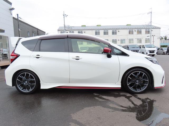 ノート ニスモ S ドライブレコーダー バックカメラ ナビ TV アルミホイール オートライト LEDヘッドランプ スマートキー 電動格納ミラー MT 盗難防止システム 衝突安全ボディ ABS ESC CD DVD再生(15枚目)