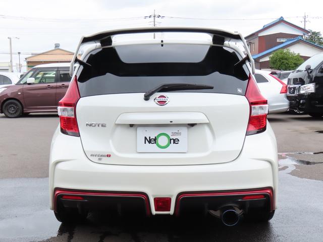 ノート ニスモ S ドライブレコーダー バックカメラ ナビ TV アルミホイール オートライト LEDヘッドランプ スマートキー 電動格納ミラー MT 盗難防止システム 衝突安全ボディ ABS ESC CD DVD再生(18枚目)