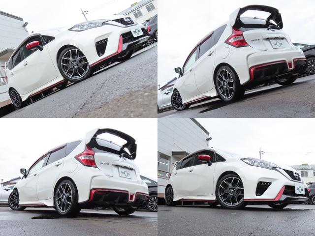 ノート ニスモ S ドライブレコーダー バックカメラ ナビ TV アルミホイール オートライト LEDヘッドランプ スマートキー 電動格納ミラー MT 盗難防止システム 衝突安全ボディ ABS ESC CD DVD再生(38枚目)