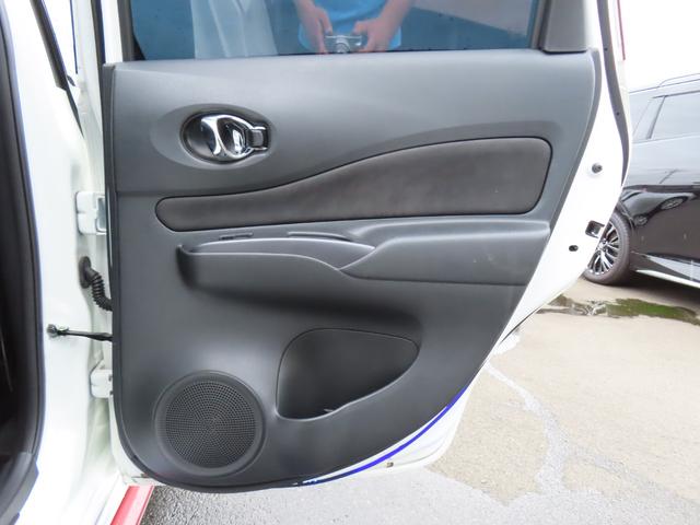 ノート ニスモ S ドライブレコーダー バックカメラ ナビ TV アルミホイール オートライト LEDヘッドランプ スマートキー 電動格納ミラー MT 盗難防止システム 衝突安全ボディ ABS ESC CD DVD再生(40枚目)