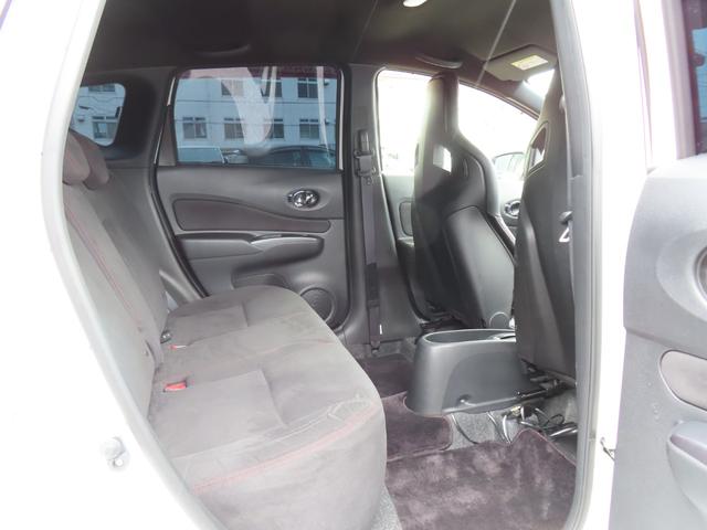 ノート ニスモ S ドライブレコーダー バックカメラ ナビ TV アルミホイール オートライト LEDヘッドランプ スマートキー 電動格納ミラー MT 盗難防止システム 衝突安全ボディ ABS ESC CD DVD再生(41枚目)