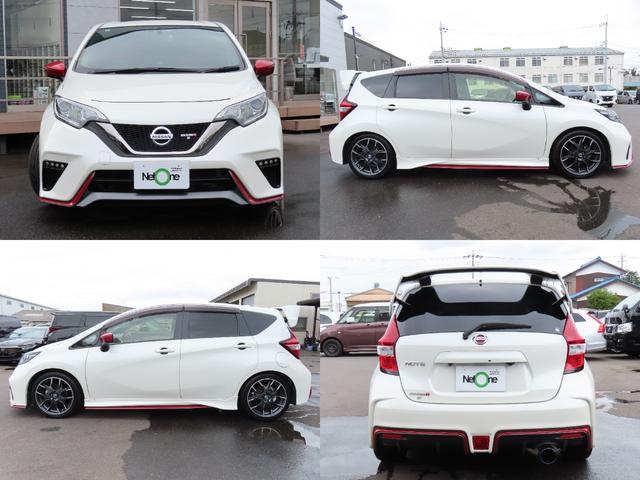 ノート ニスモ S ドライブレコーダー バックカメラ ナビ TV アルミホイール オートライト LEDヘッドランプ スマートキー 電動格納ミラー MT 盗難防止システム 衝突安全ボディ ABS ESC CD DVD再生(50枚目)