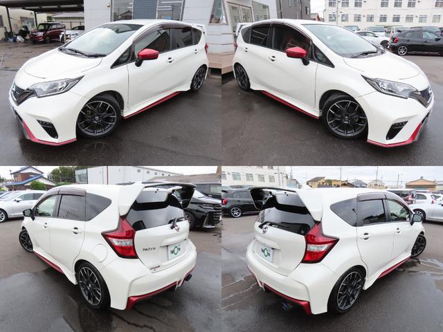 ノート ニスモ S ドライブレコーダー バックカメラ ナビ TV アルミホイール オートライト LEDヘッドランプ スマートキー 電動格納ミラー MT 盗難防止システム 衝突安全ボディ ABS ESC CD DVD再生(58枚目)