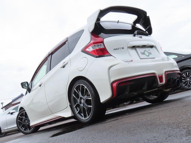 ノート ニスモ S ドライブレコーダー バックカメラ ナビ TV アルミホイール オートライト LEDヘッドランプ スマートキー 電動格納ミラー MT 盗難防止システム 衝突安全ボディ ABS ESC CD DVD再生(61枚目)