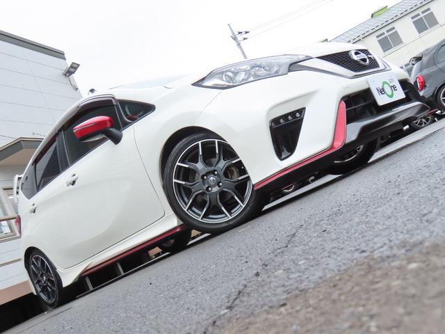 ノート ニスモ S ドライブレコーダー バックカメラ ナビ TV アルミホイール オートライト LEDヘッドランプ スマートキー 電動格納ミラー MT 盗難防止システム 衝突安全ボディ ABS ESC CD DVD再生(64枚目)