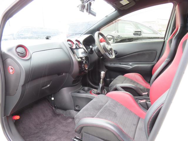 ノート ニスモ S ドライブレコーダー バックカメラ ナビ TV アルミホイール オートライト LEDヘッドランプ スマートキー 電動格納ミラー MT 盗難防止システム 衝突安全ボディ ABS ESC CD DVD再生(66枚目)