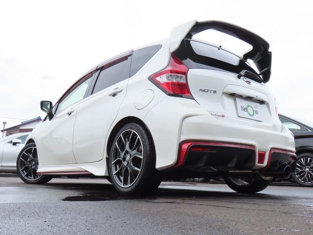 ノート ニスモ S ドライブレコーダー バックカメラ ナビ TV アルミホイール オートライト LEDヘッドランプ スマートキー 電動格納ミラー MT 盗難防止システム 衝突安全ボディ ABS ESC CD DVD再生(70枚目)