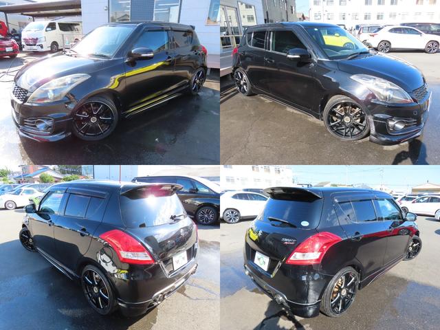 スイフトスポーツ ベースグレード ナビ TV オートクルーズコントロール アルミホイール オートライト スマートキー MT 盗難防止システム 衝突安全ボディ ABS ESC CD USB ミュージックプレイヤー接続可(21枚目)