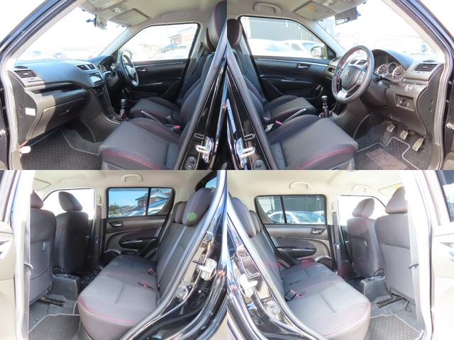 スイフトスポーツ ベースグレード ナビ TV オートクルーズコントロール アルミホイール オートライト スマートキー MT 盗難防止システム 衝突安全ボディ ABS ESC CD USB ミュージックプレイヤー接続可(30枚目)