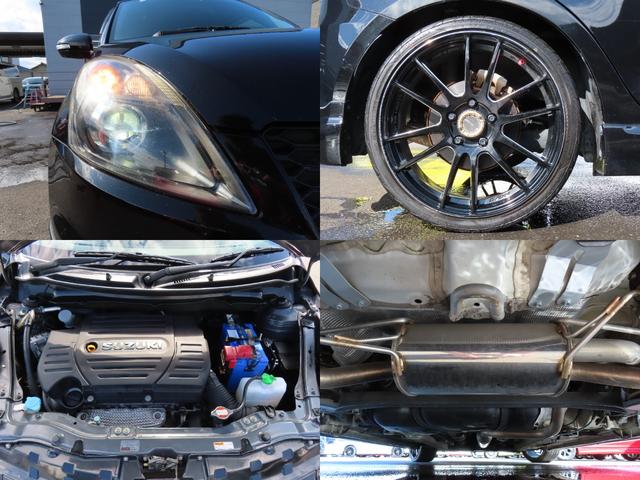 スイフトスポーツ ベースグレード ナビ TV オートクルーズコントロール アルミホイール オートライト スマートキー MT 盗難防止システム 衝突安全ボディ ABS ESC CD USB ミュージックプレイヤー接続可(35枚目)