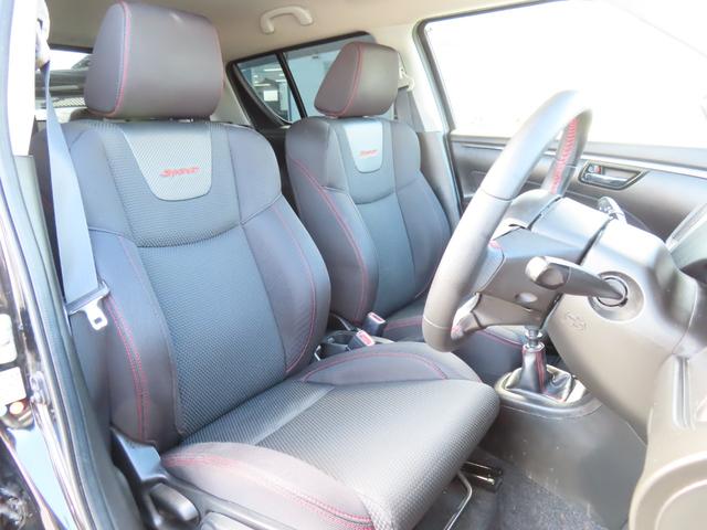 スイフトスポーツ ベースグレード ナビ TV オートクルーズコントロール アルミホイール オートライト スマートキー MT 盗難防止システム 衝突安全ボディ ABS ESC CD USB ミュージックプレイヤー接続可(47枚目)