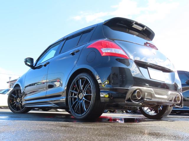 スイフトスポーツ ベースグレード ナビ TV オートクルーズコントロール アルミホイール オートライト スマートキー MT 盗難防止システム 衝突安全ボディ ABS ESC CD USB ミュージックプレイヤー接続可(56枚目)