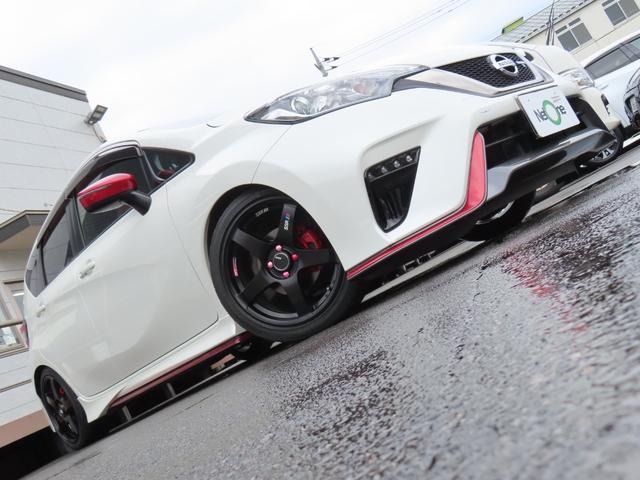 ノート ニスモ　Ｓ　ＥＴＣ　バックカメラ　ナビ　ＴＶ　アルミホイール　ＬＥＤヘッドランプ　スマートキー　電動格納ミラー　ＭＴ　盗難防止システム　衝突安全ボディ　ＡＢＳ　ＥＳＣ　ＣＤ　ＤＶＤ再生　ブルーレイ　ＵＳＢ（31枚目）