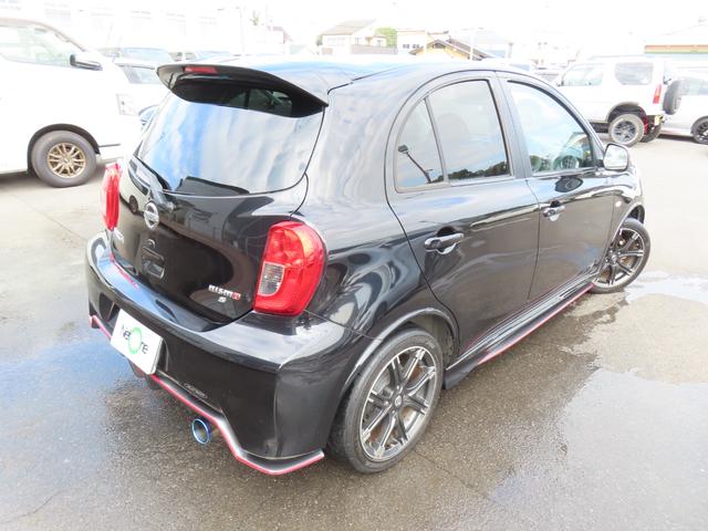 マーチ ニスモ　Ｓ　ＥＴＣ　アルミホイール　オートライト　スマートキー　電動格納ミラー　ＭＴ　盗難防止システム　衝突安全ボディ　ＡＢＳ　ＥＳＣ　Ｂｌｕｅｔｏｏｔｈ　エアコン　パワーステアリング　パワーウィンドウ（16枚目）