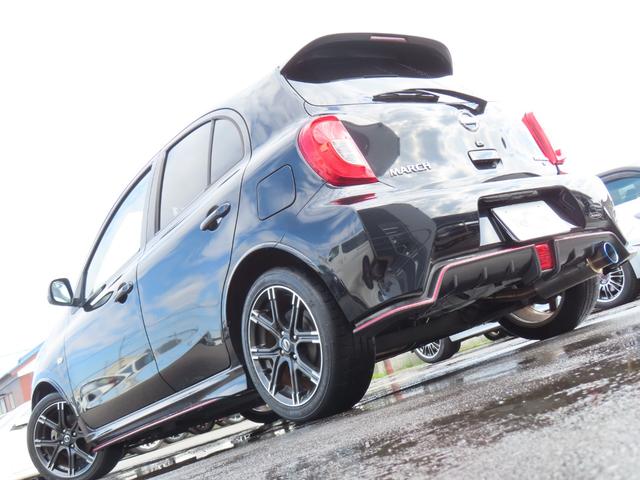 マーチ ニスモ　Ｓ　ＥＴＣ　アルミホイール　オートライト　スマートキー　電動格納ミラー　ＭＴ　盗難防止システム　衝突安全ボディ　ＡＢＳ　ＥＳＣ　Ｂｌｕｅｔｏｏｔｈ　エアコン　パワーステアリング　パワーウィンドウ（24枚目）