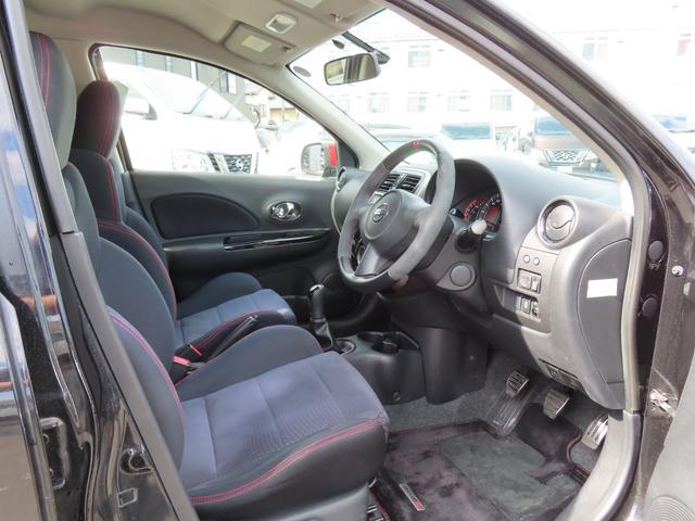 マーチ ニスモ　Ｓ　ＥＴＣ　アルミホイール　オートライト　スマートキー　電動格納ミラー　ＭＴ　盗難防止システム　衝突安全ボディ　ＡＢＳ　ＥＳＣ　Ｂｌｕｅｔｏｏｔｈ　エアコン　パワーステアリング　パワーウィンドウ（35枚目）