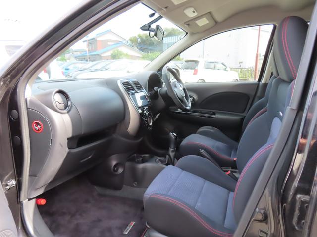 マーチ ニスモ　Ｓ　ＥＴＣ　アルミホイール　オートライト　スマートキー　電動格納ミラー　ＭＴ　盗難防止システム　衝突安全ボディ　ＡＢＳ　ＥＳＣ　Ｂｌｕｅｔｏｏｔｈ　エアコン　パワーステアリング　パワーウィンドウ（36枚目）