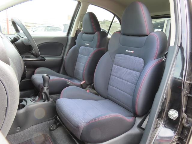 マーチ ニスモ　Ｓ　ＥＴＣ　アルミホイール　オートライト　スマートキー　電動格納ミラー　ＭＴ　盗難防止システム　衝突安全ボディ　ＡＢＳ　ＥＳＣ　Ｂｌｕｅｔｏｏｔｈ　エアコン　パワーステアリング　パワーウィンドウ（42枚目）