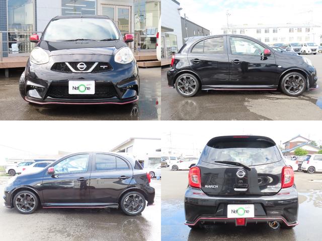 マーチ ニスモ　Ｓ　ＥＴＣ　アルミホイール　オートライト　スマートキー　電動格納ミラー　ＭＴ　盗難防止システム　衝突安全ボディ　ＡＢＳ　ＥＳＣ　Ｂｌｕｅｔｏｏｔｈ　エアコン　パワーステアリング　パワーウィンドウ（52枚目）