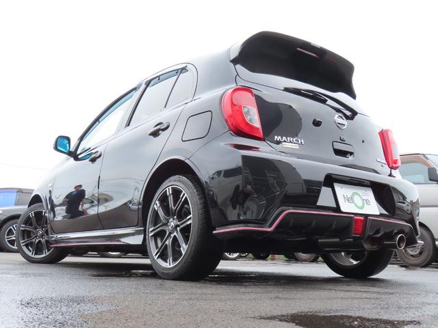 マーチ ニスモ　Ｓ　ＥＴＣ　バックカメラ　ナビ　ＴＶ　アルミホイール　スマートキー　電動格納ミラー　ＭＴ　盗難防止システム　衝突安全ボディ　ＡＢＳ　ＥＳＣ　ＣＤ　ＤＶＤ再生　ＵＳＢ　ミュージックプレイヤー接続可（24枚目）
