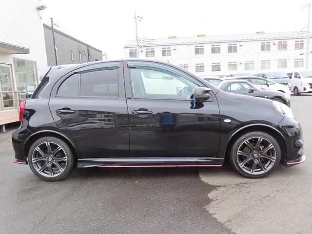 マーチ ニスモ　Ｓ　ＥＴＣ　バックカメラ　ナビ　ＴＶ　アルミホイール　スマートキー　電動格納ミラー　ＭＴ　盗難防止システム　衝突安全ボディ　ＡＢＳ　ＥＳＣ　ＣＤ　ＤＶＤ再生　ＵＳＢ　ミュージックプレイヤー接続可（26枚目）